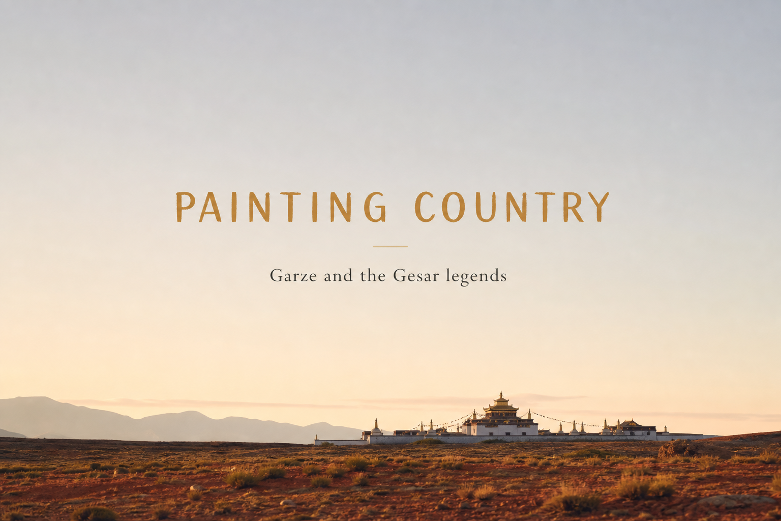 Garze painting country route page